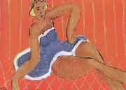 Henri Matisse Dancer Sitting on a Table (mk35) oil on canvas